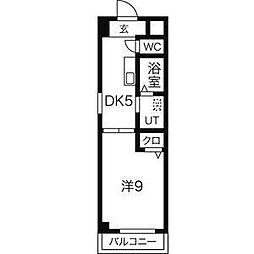 間取図画像 1DK