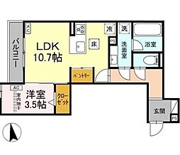 シャンリージュ 3階/302