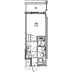 S-RESIDENCE金山epure(エピュレ) 3階1Kの間取り