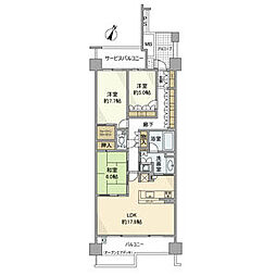 間取図画像 3LDK