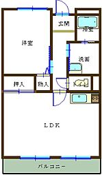 ビラ・富が丘 2階