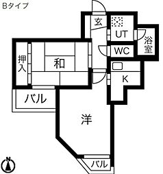 間取図画像 2K