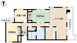 間取図画像 3LDK