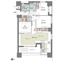 リエトコート丸の内 3LDKの間取図画像