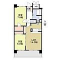 フィール清船6階8.3万円