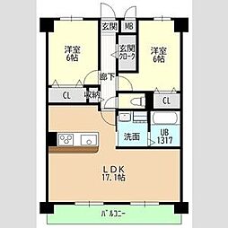 ヒルザコートII 5階/503