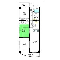ハイフラッツ213 3LDKの間取図画像