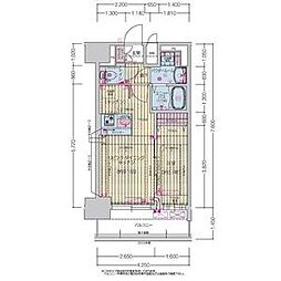 プレサンス上前津ディアシス 10階1LDKの間取り
