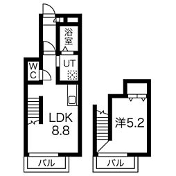 間取図画像 1DK