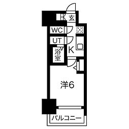 間取図画像 1K