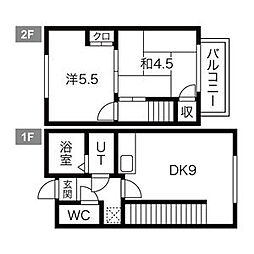 メゾネット豊 1階