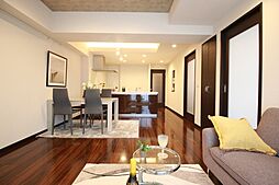 グランルクレ新栄ウエスト 1005 10階2LDKのリビング/ダイニング