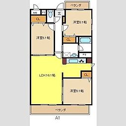 ヴァンベルデ 3階/303