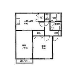 カーサ・ミラソーレ 2階