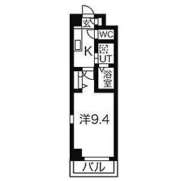 間取図画像 1K
