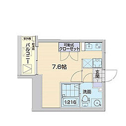間取図画像 ワンルーム