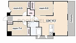 間取図画像 3LDK