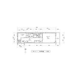 FLAT御器所 203(北) 2階1SLDKの間取り
