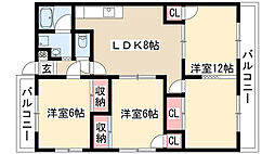 メゾン菊寿台 2階