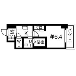 間取図画像 1K