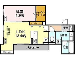 ビスタレイルウェイ八田 3階/302
