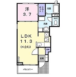 フルリール百船　Ｂ 1階/101