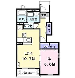 ガーデンスクエアＡ 1階/101
