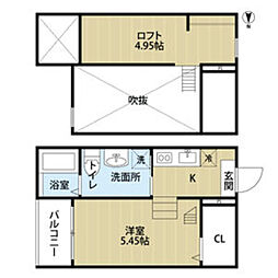 外新町フォート(ソトシンマチフォート) 2階