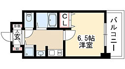 プレサンス新栄デコール 1Kの間取図画像