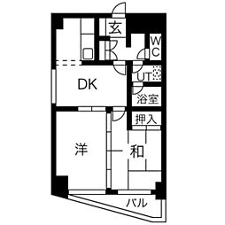 セントラルハイツ金山 6階/606