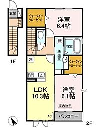 アート クレール　Ａ棟 2階/201