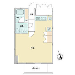 間取図画像 ワンルーム