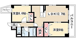 ハピネス車道 2階/201