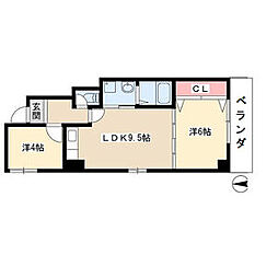 田中コーポラス 3階