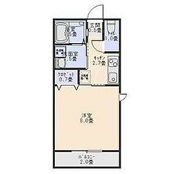 フロリカウラII 2階/202