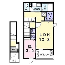 アスセーナ 並木 2階/205