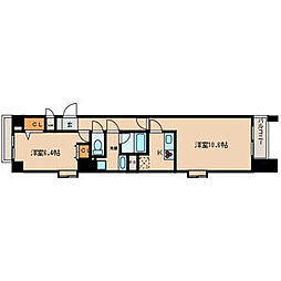 センチュリーフジミ 2Kの間取図画像