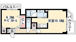 CASSIA車道(旧:クリオ車道) 4階/404