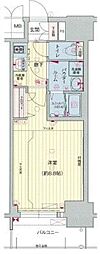 プレサンス錦通THE葵 1Kの間取図画像
