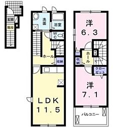 エクセレント ヴィレッジ 2階/207