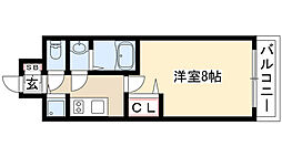 プレサンスジェネ千種内山 2階