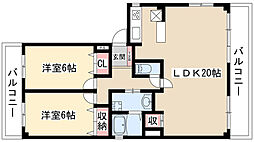 ハウゼル一社 3階