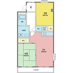 グランドールK 3階/302