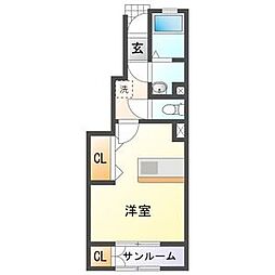 メゾン・ド・モリタIII 1階