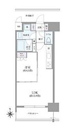 OKBアヴェニール菊井町 1LDKの間取図画像