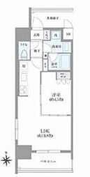 OKBアヴェニール菊井町 1LDKの間取図画像