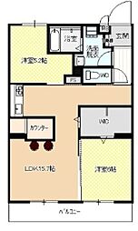 コーポやすり苑 2階