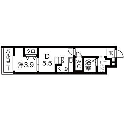 ラシーネ本陣 2階/205