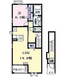 ラ　レーヌ（Ｌａ　Ｒｅｉｎｅ） 2階/201