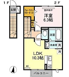 ジーニアスII 2階